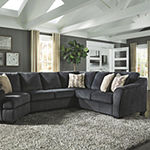Signature Design by Ashley® Eltmann 3-Piece Sofa Sectional with Cuddler