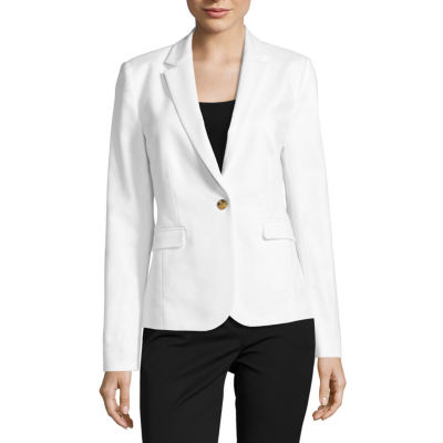 White blazer outlet jcpenney