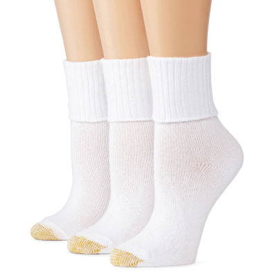 Gold Toe Bermuda 3 Pair Turncuff Socks Womens JCPenney