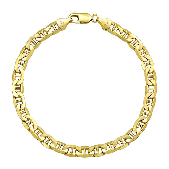 10k Gold 10K Gold 10 Inch Hollow Chain Bracelet