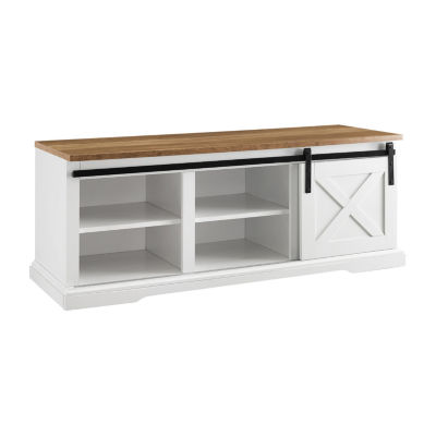 Payton Small Space Collection Storage Bench, Color White JCPenney
