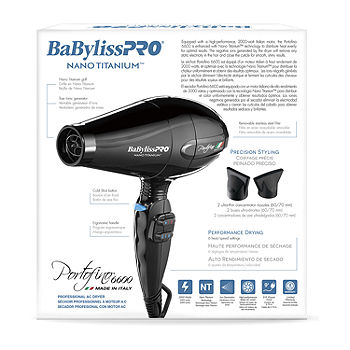 BaByliss Nano Titanium Portofino Hair Dryer - JCPenney