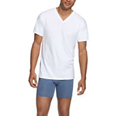 Fruit Of The Loom Select Men's Comfort Supreme Cooling Blend Crewneck T- shirt 4pk - White : Target