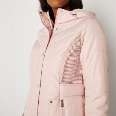 Liz claiborne water top resistant heavyweight puffer jacket