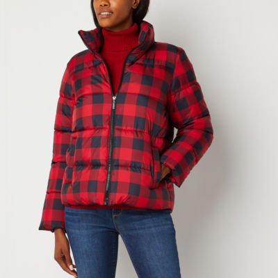 St. John's Bay Womens Heavyweight Puffer Jacket