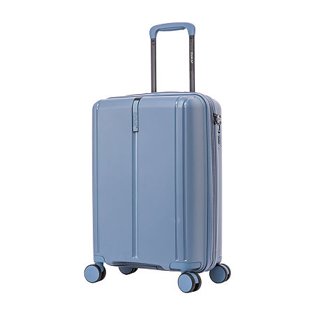 DUKAP Airley 20 Hardside Lightweight Spinner Luggage, One Size, Blue