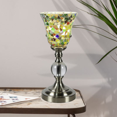 Dale Tiffany 12.5" Lucida Mosaic Desk Lamp