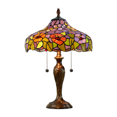 Dale Tiffany 23" Tuscany Garden Tiffany Table Lamp