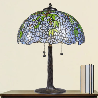 Dale Tiffany 29.5"  Porto Wisteria Tiffany Table Lamp