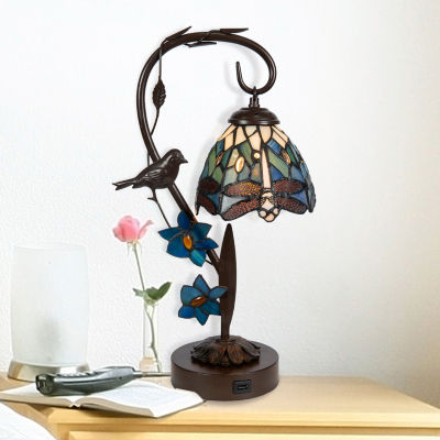 Dale Tiffany 18" Emporia Table Lamp