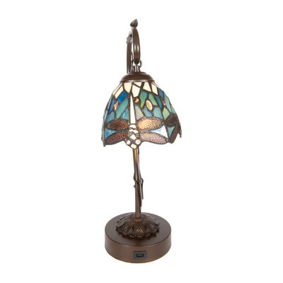 Dale Tiffany 18" Emporia Table Lamp