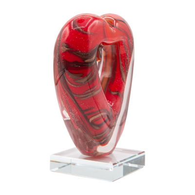 Dale Tiffany "7"" Amour Art Glass" Figurine