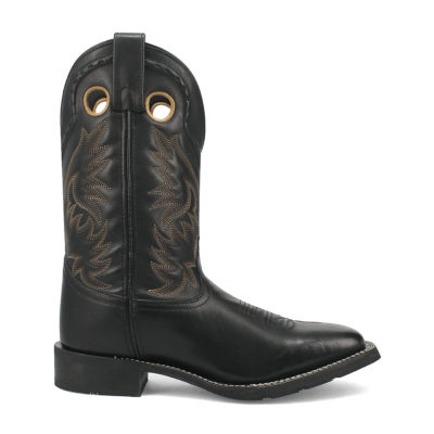 Laredo Mens Kane Block Heel Cowboy Boots