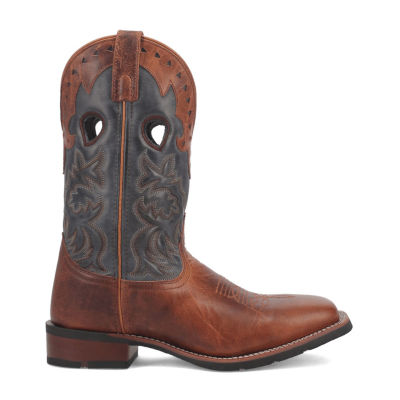 Laredo Mens Ross Block Heel Cowboy Boots