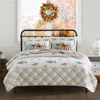 Avanti Grateful Patch Reversible Quilt Set