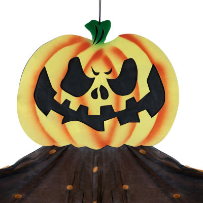 11' Scary Hanging Jack-O-Lantern Halloween Decoration