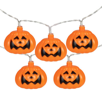 Northlight 10ct Led Jack-O-Lantern Light Set String Lights