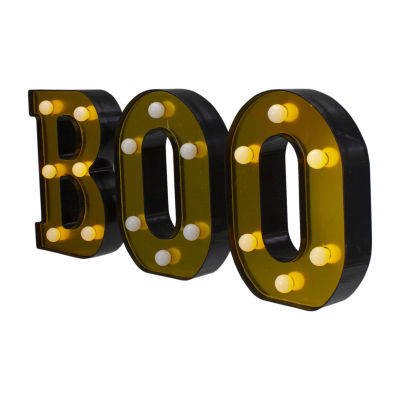 Northlight 6.5in Led Boo Marquee Lights