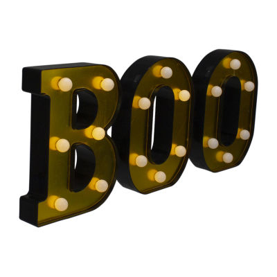 Northlight 6.5in Led Boo Marquee Lights