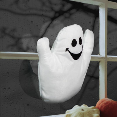 Northlight 10in Ghastly Ghost 3-D Window Halloween Yard Art