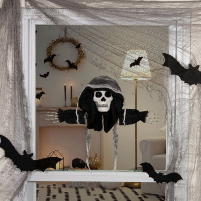 Northlight Spooky Skeleton 3-D Window Halloween Yard Art