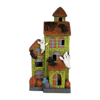 Northlight 20in Prelit Haunted House Lighted Halloween Tabletop Decor