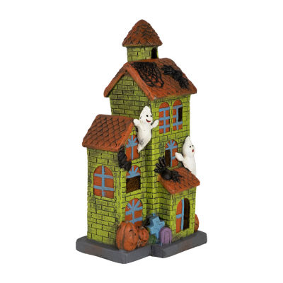 Northlight 20in Prelit Haunted House Lighted Halloween Tabletop Decor