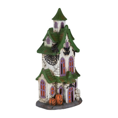 Northlight 22.75in Led Haunted House Lighted Halloween Tabletop Decor