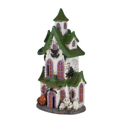 Northlight 22.75in Led Haunted House Lighted Halloween Tabletop Decor