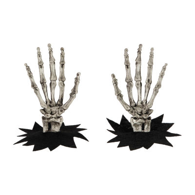 Northlight 7in Skeleton Hands Window Halloween Yard Art