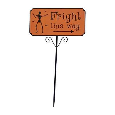 Northlight 27.5in Fright This Way Halloween Yard Art