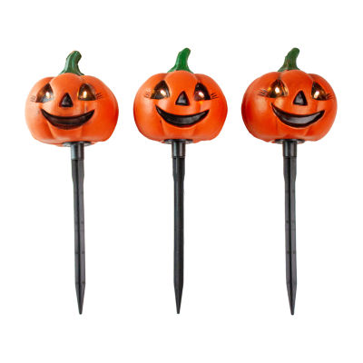 Northlight Led Jack-O-Lantern 3-pc. Pathway Light