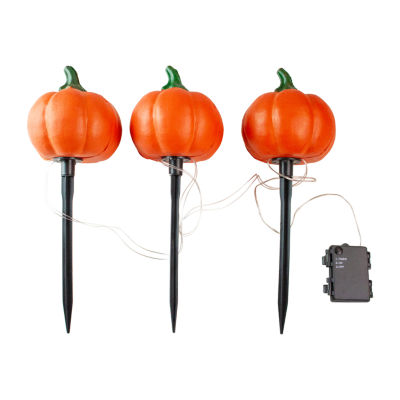 Northlight Led Jack-O-Lantern 3-pc. Christmas Pathway Light