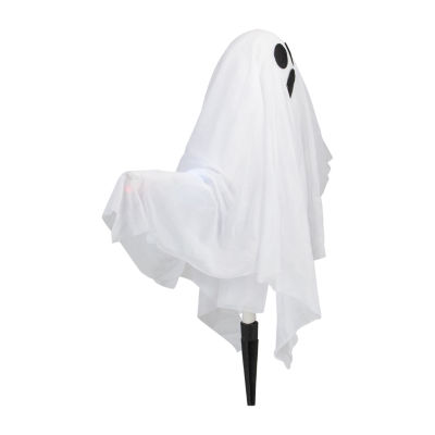 Northlight Prelit White Ghost Lawn Stakes 20 Halloween Yard Art