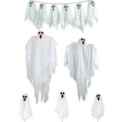 Northlight Ghost Family Porch Display Set Halloween Yard Art