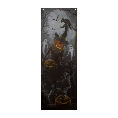 Northlight 70.75in Jack O' Lantern Door Halloween Yard Art