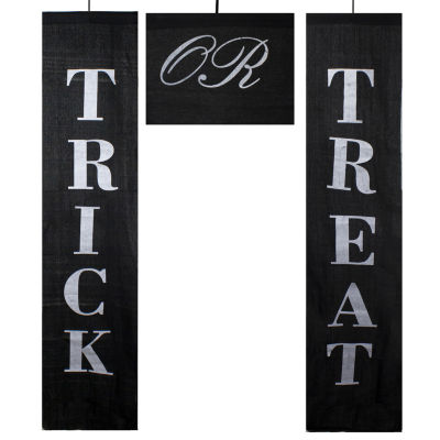 Northlight 19.25in Trick Or Treat Banners Halloween Yard Art