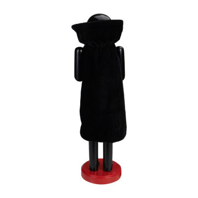 Northlight 14in Black And Red Wooden Vampire Wood Nutcracker