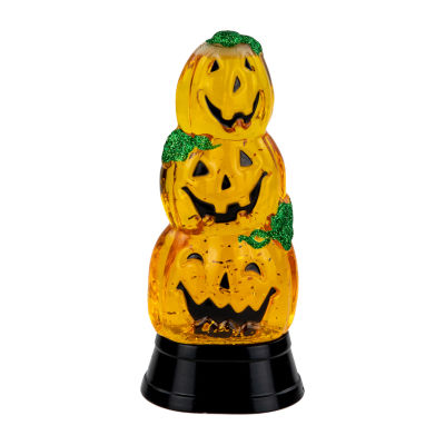 Northlight 14.75in Led Stacked Jack O Lanterns Lighted Halloween Tabletop Decor