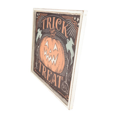 Northlight 18.75in Trick Or Treat Jack O Lantern Halloween Tabletop Decor