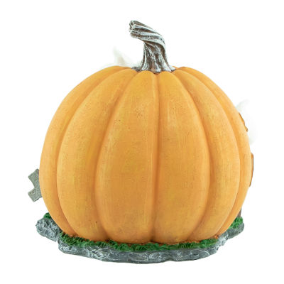 Northlight 7in Led Pumpkin Village Lighted Halloween Tabletop Decor