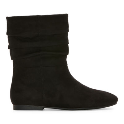 a.n.a Womens Delia Block Heel Slouch Boots