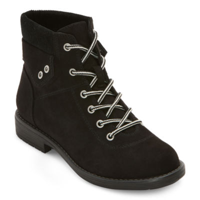 St. John's Bay Womens Shae Flat Heel Hiking Boots