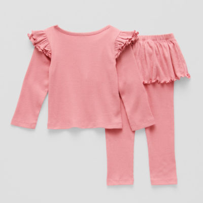 Okie Dokie Baby Girls 2-pc. Pant Set