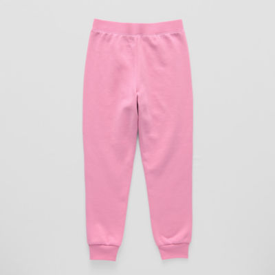 Little & Big Girls Barbie Cuffed Fleece Jogger Pant