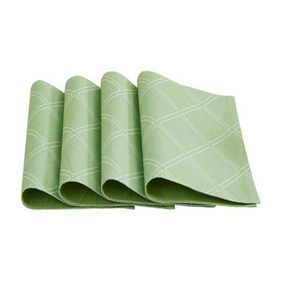 IZOD Harbor Trellis 4-pc. Placemats