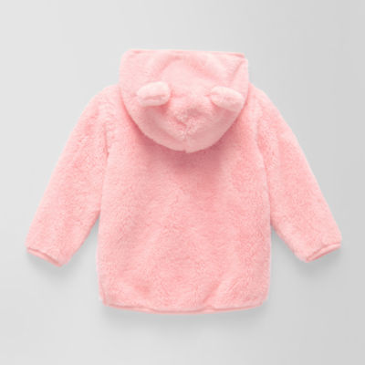 Okie Dokie Baby Girls Fleece Zipper Hoodie