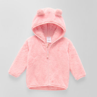 Okie Dokie Baby Girls Fleece Zipper Hoodie