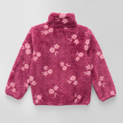 Okie Dokie Girls Fleece Midweight Sherpa Jacket