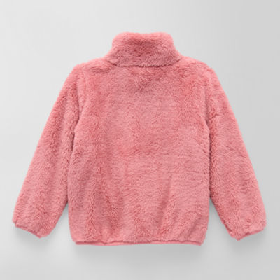 Okie Dokie Girls Fleece Midweight Sherpa Jacket